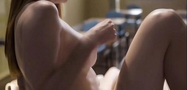  Student eating her horny teachers twat making her wet and more horny